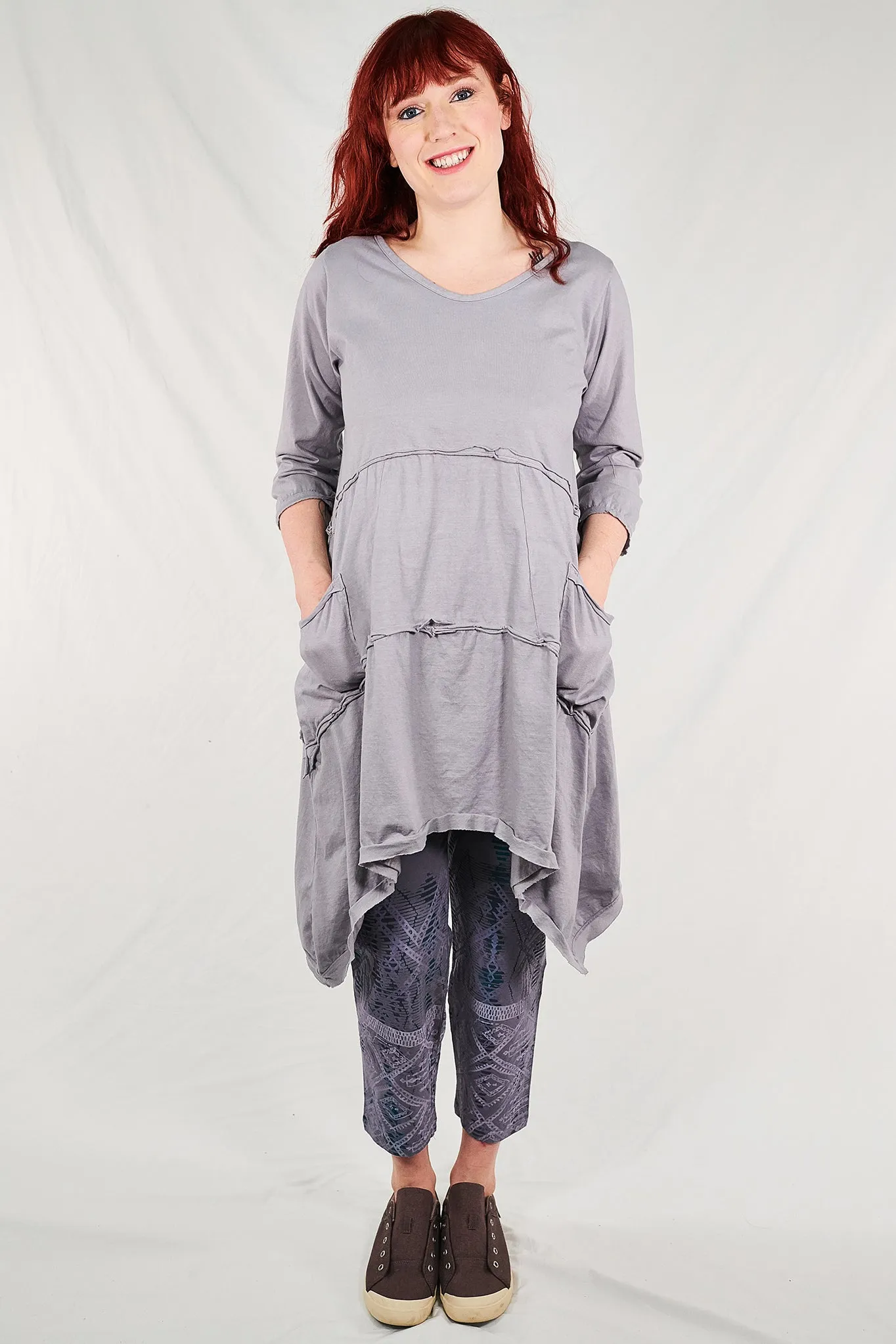 3167 Cropped Legging-Smoky Amethyst-P