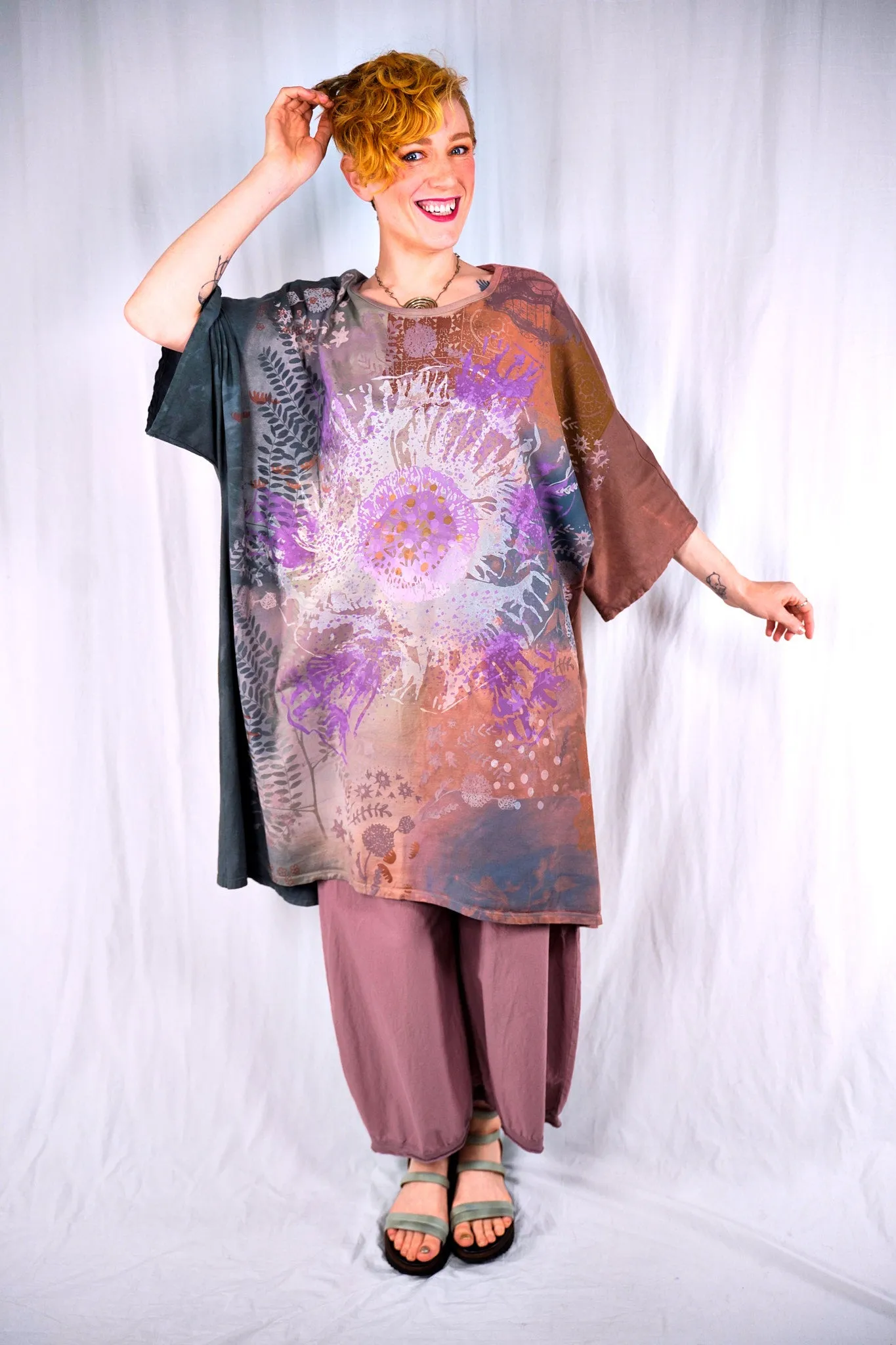 3347 Cloud Lawn Pant Rose Earth