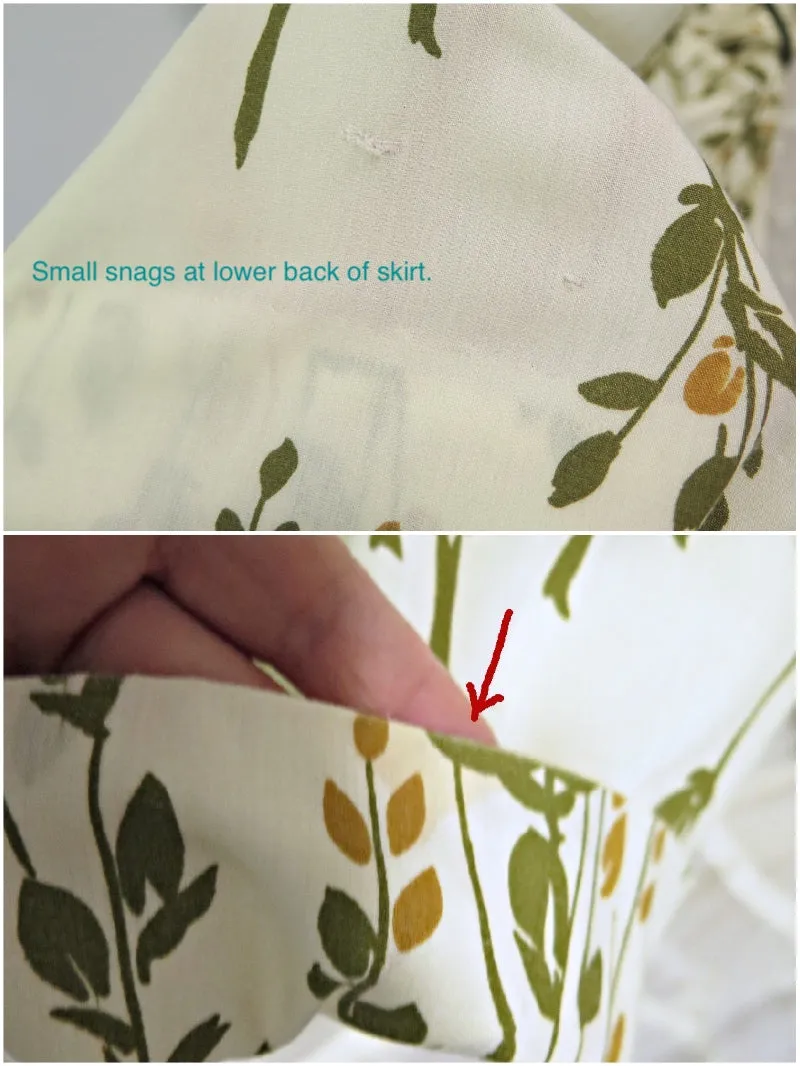 60s Botanical Print Day Dress