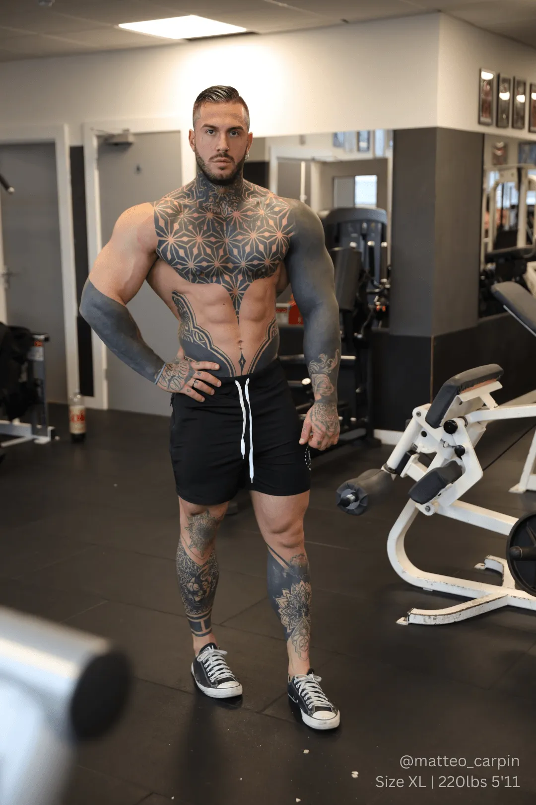 Agile Bodybuilding 4'' Shorts w Zipper Pockets - Tiger Black