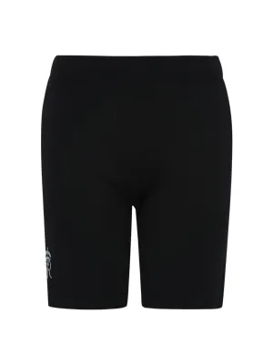 Alcis Boys Black Solid Slim Fit Rajasthan Royals Sports Shorts