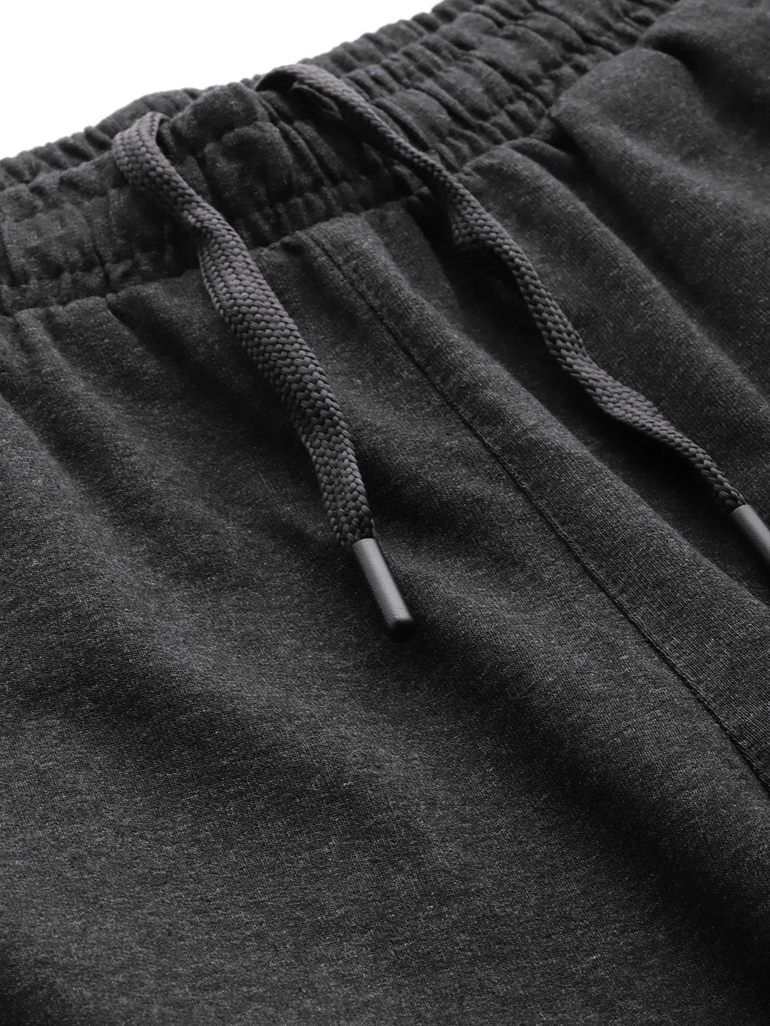 Alcis Men Charcoal Solid Shorts