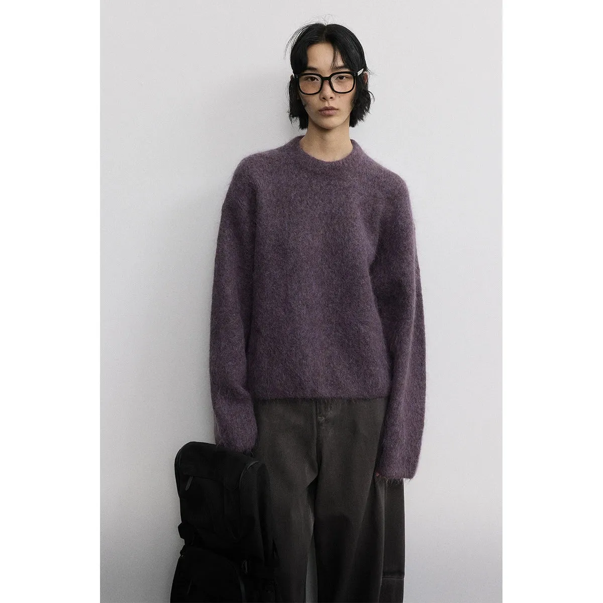 Alpaca Plush Oversized Sweater