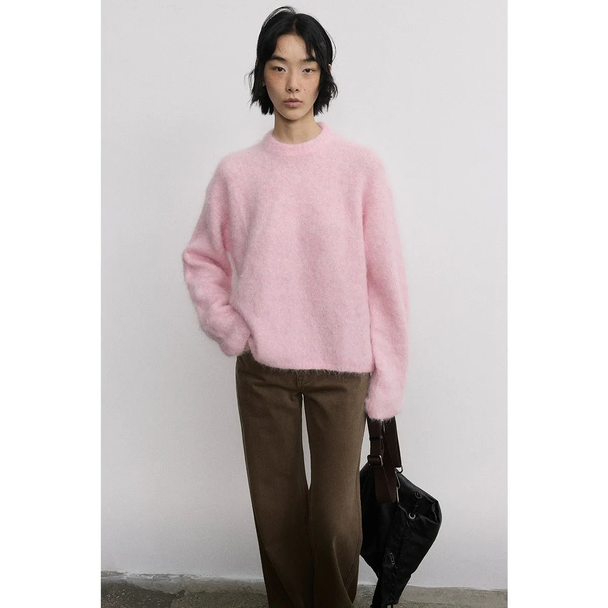 Alpaca Plush Oversized Sweater