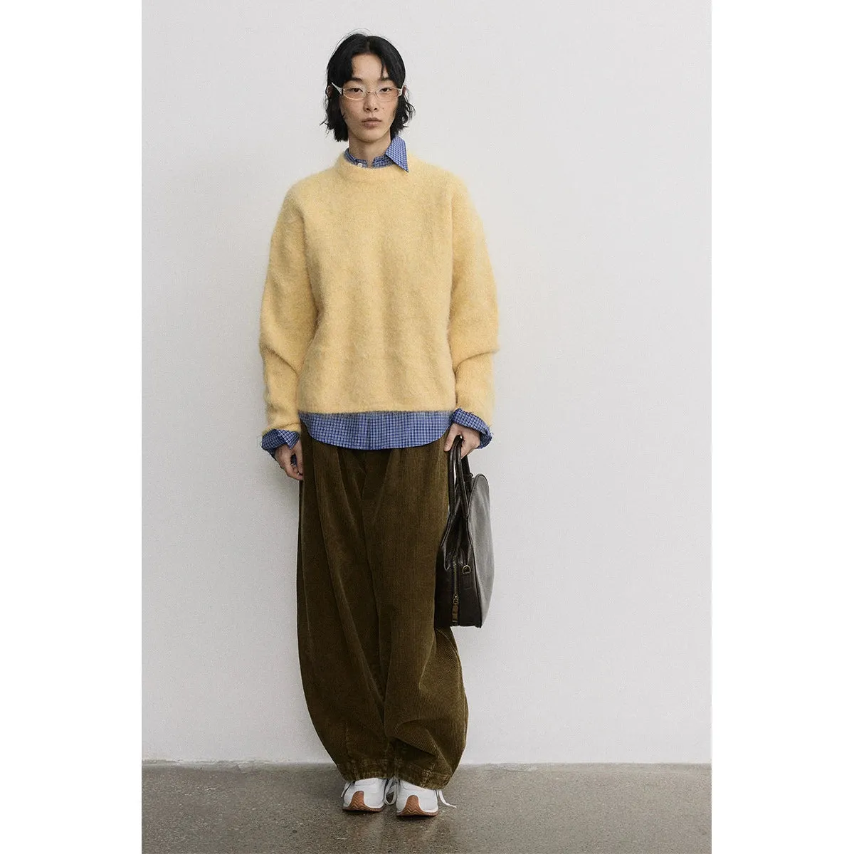 Alpaca Plush Oversized Sweater