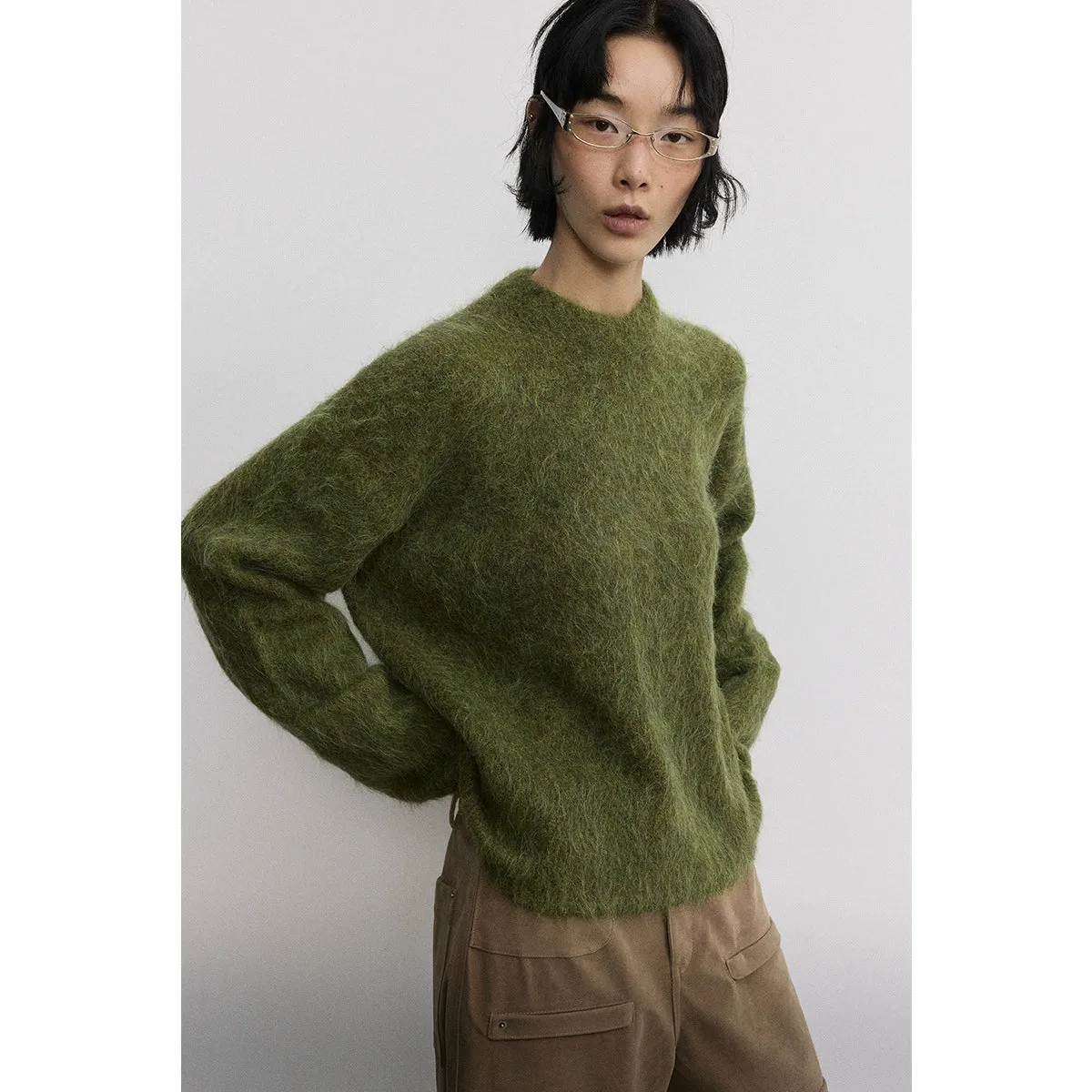 Alpaca Plush Oversized Sweater