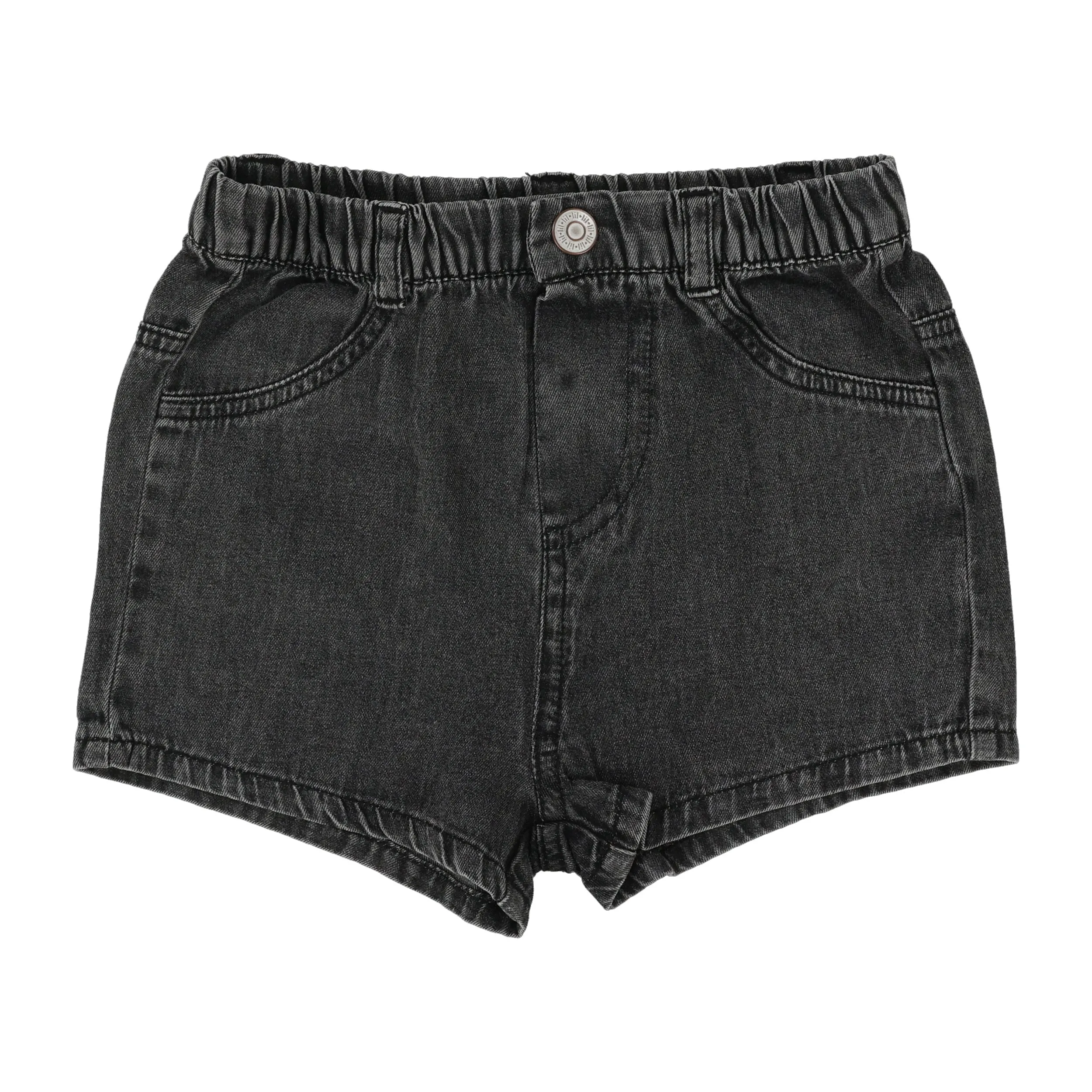 Analogie Stonewash Shorts - Black Wash