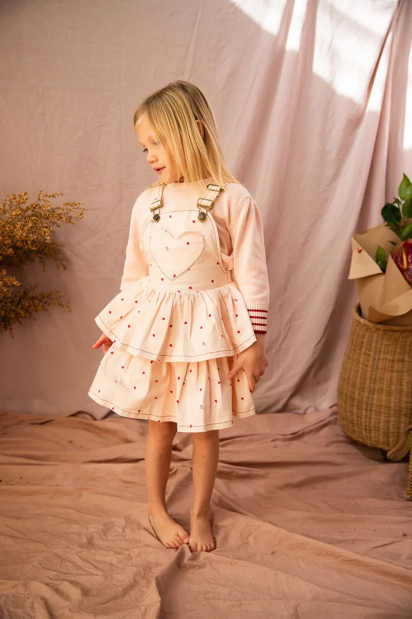 Annabelle Pinny-Piggy Pink Love Bug | Pearson & Pearson