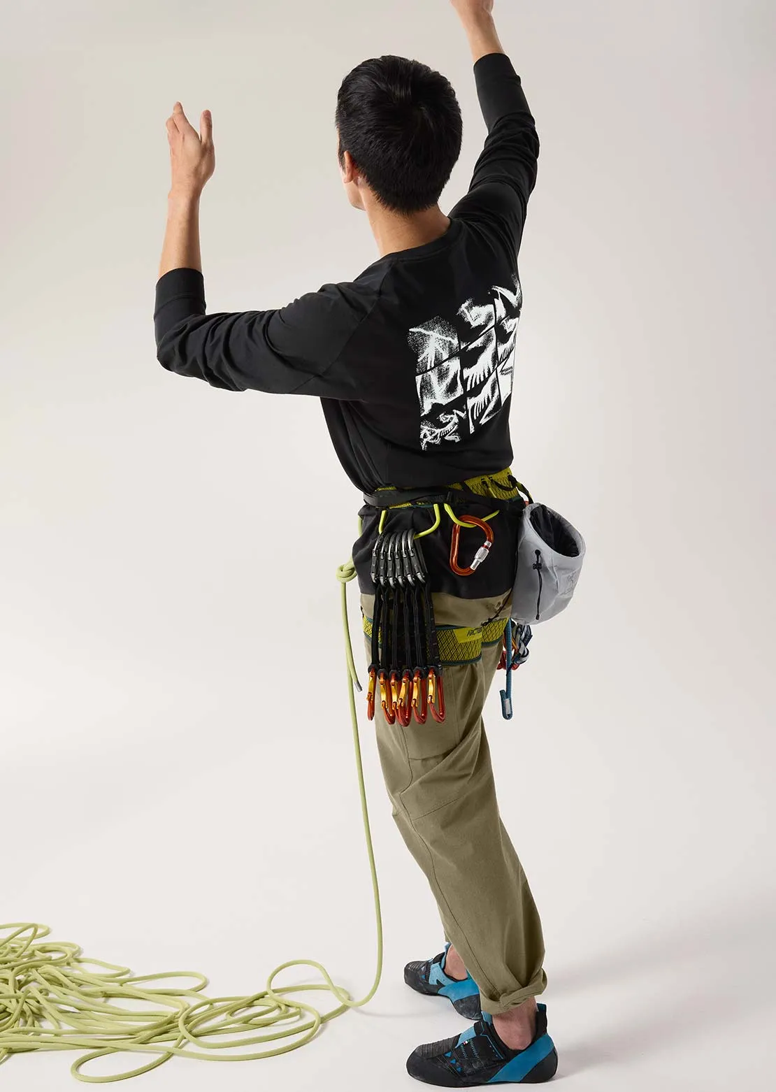 Arc'teryx Men's Kragg SL Cotton Bird Tile Longsleeve