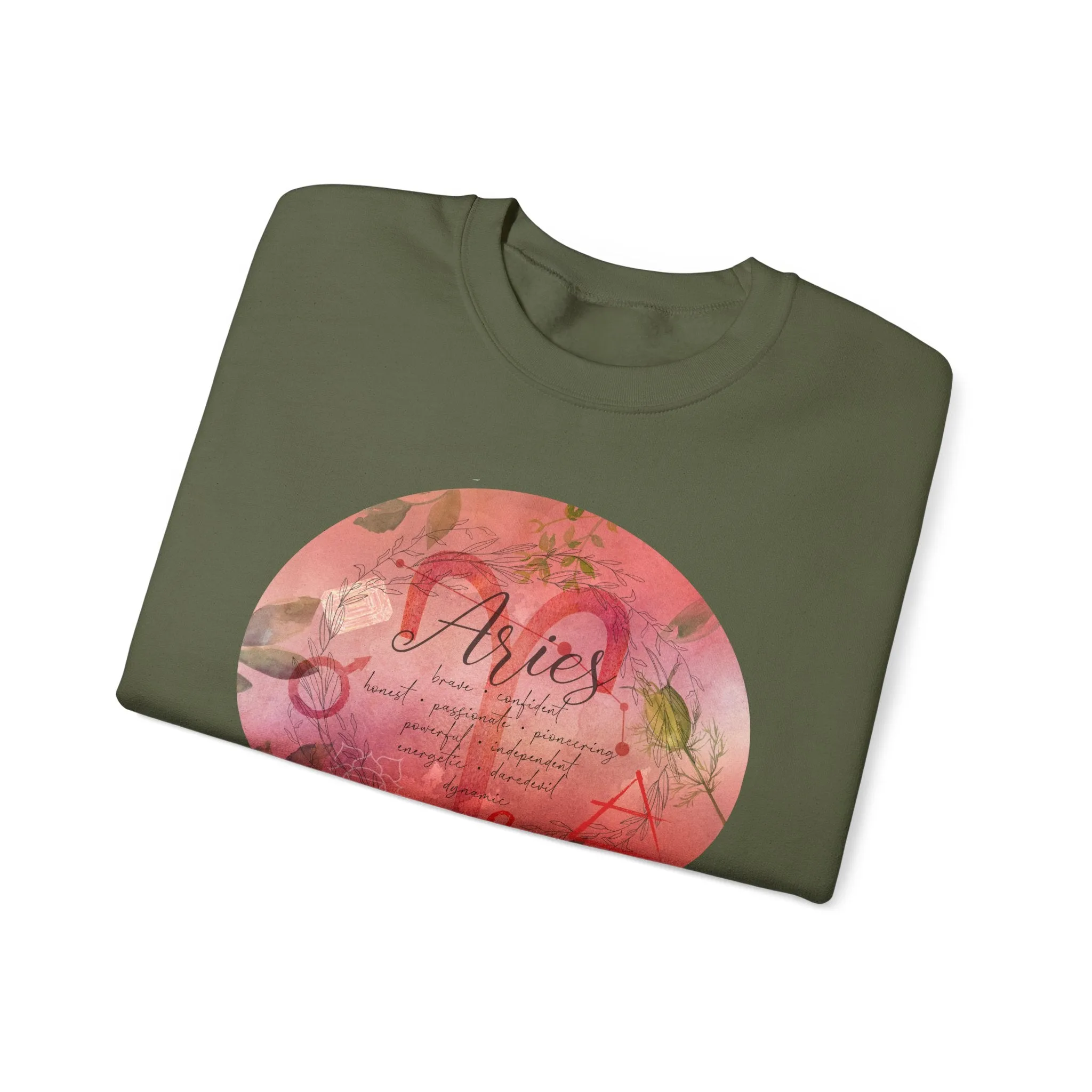 Aries Unisex Heavy Blend™ Crewneck Sweatshirt