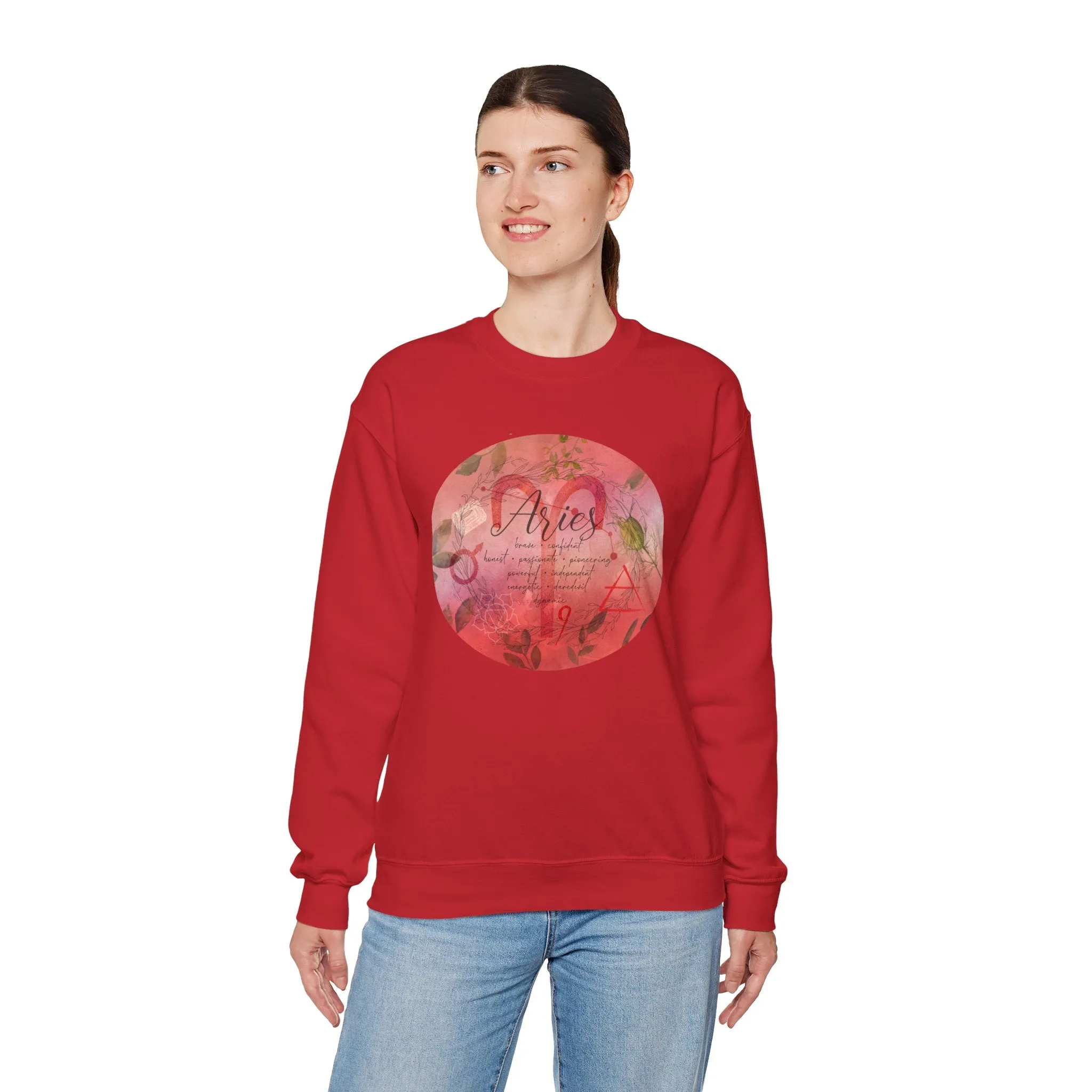 Aries Unisex Heavy Blend™ Crewneck Sweatshirt