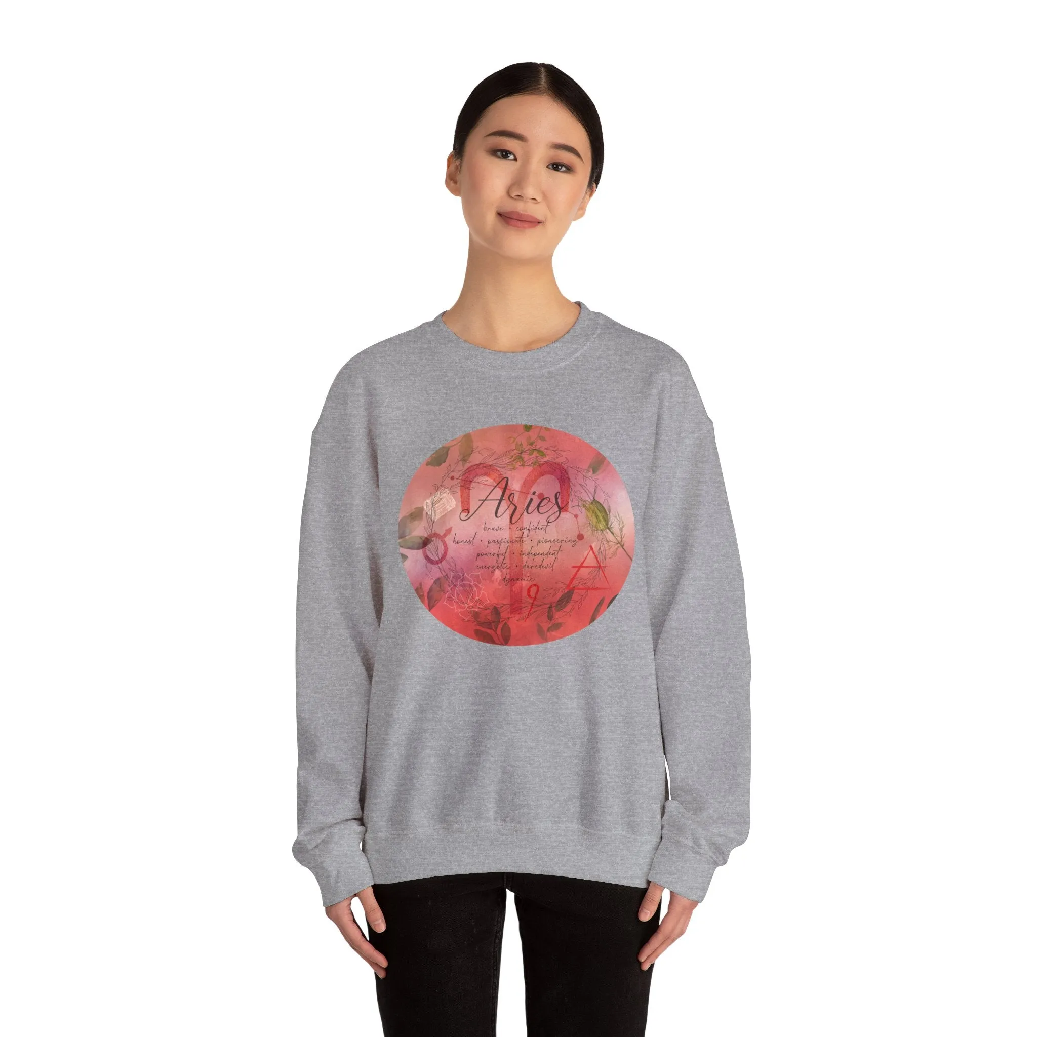 Aries Unisex Heavy Blend™ Crewneck Sweatshirt