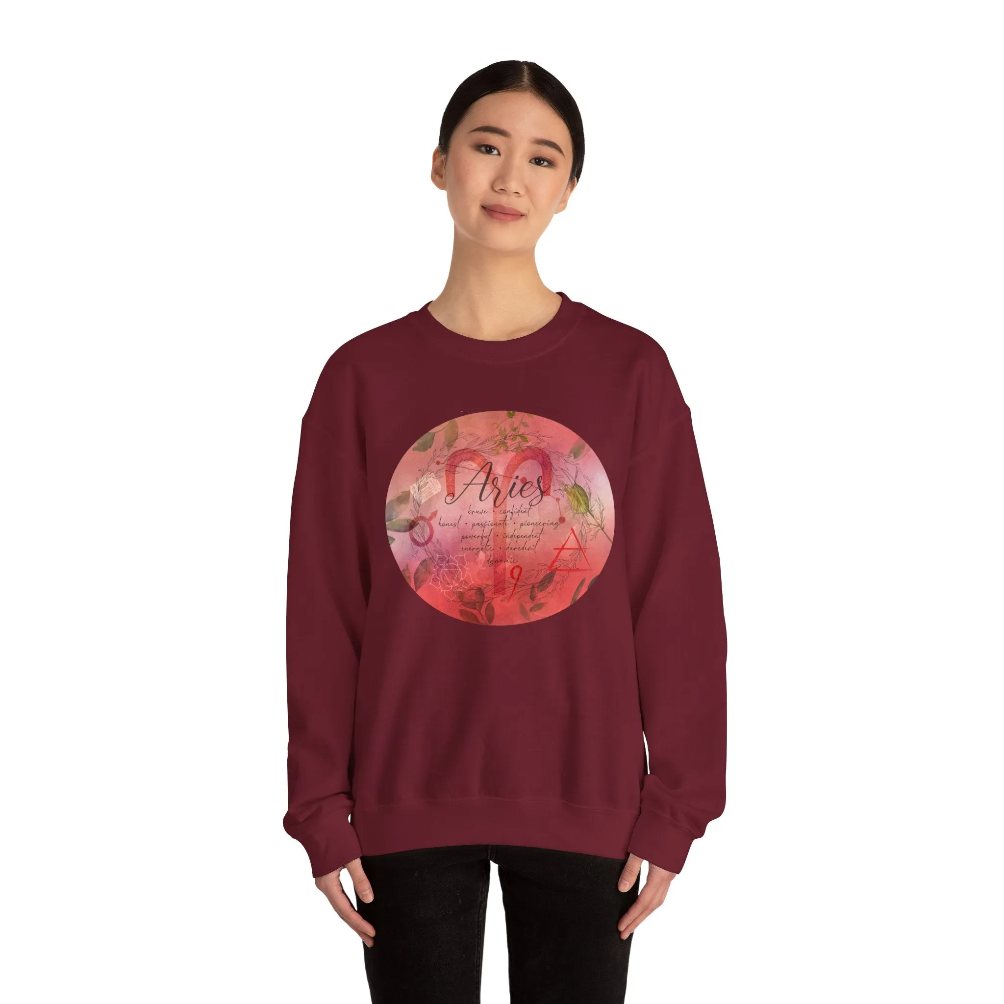Aries Unisex Heavy Blend™ Crewneck Sweatshirt