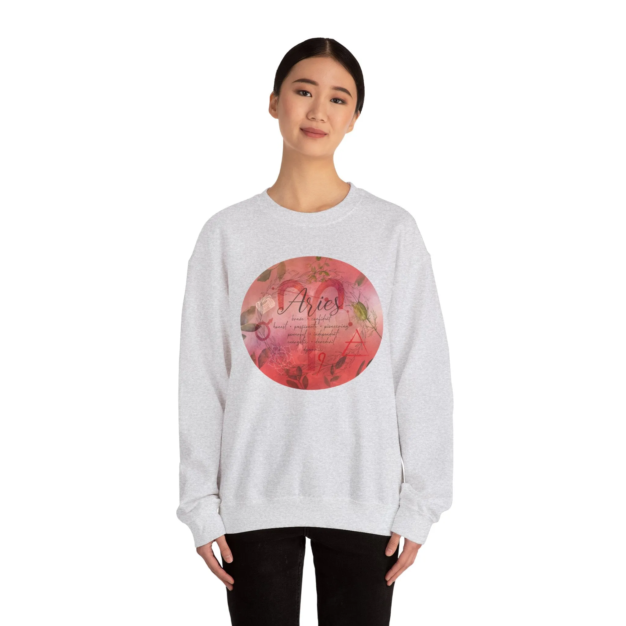 Aries Unisex Heavy Blend™ Crewneck Sweatshirt