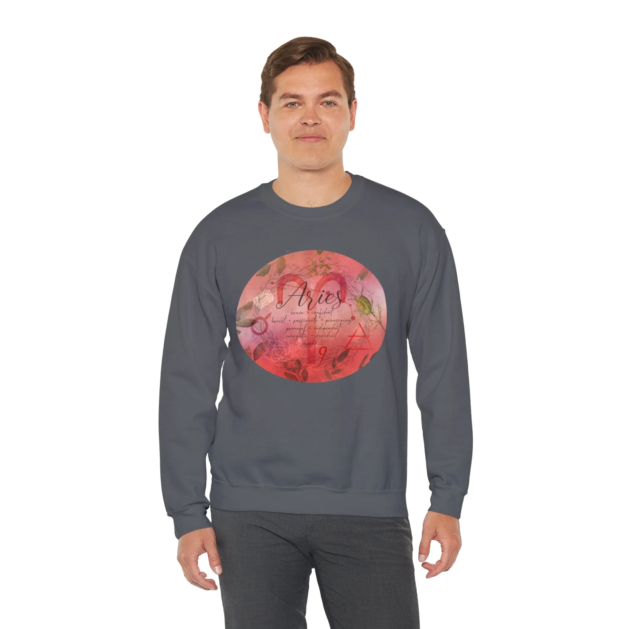 Aries Unisex Heavy Blend™ Crewneck Sweatshirt
