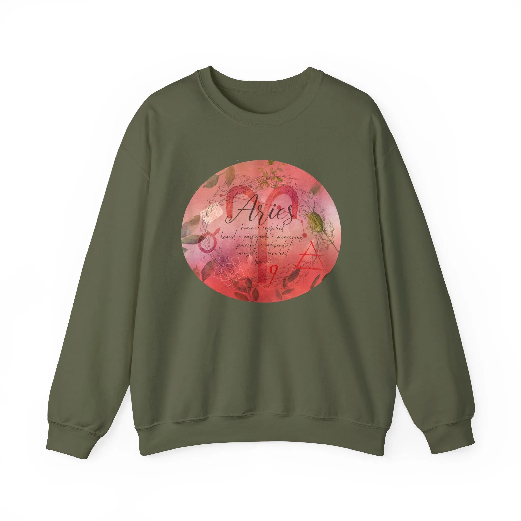 Aries Unisex Heavy Blend™ Crewneck Sweatshirt