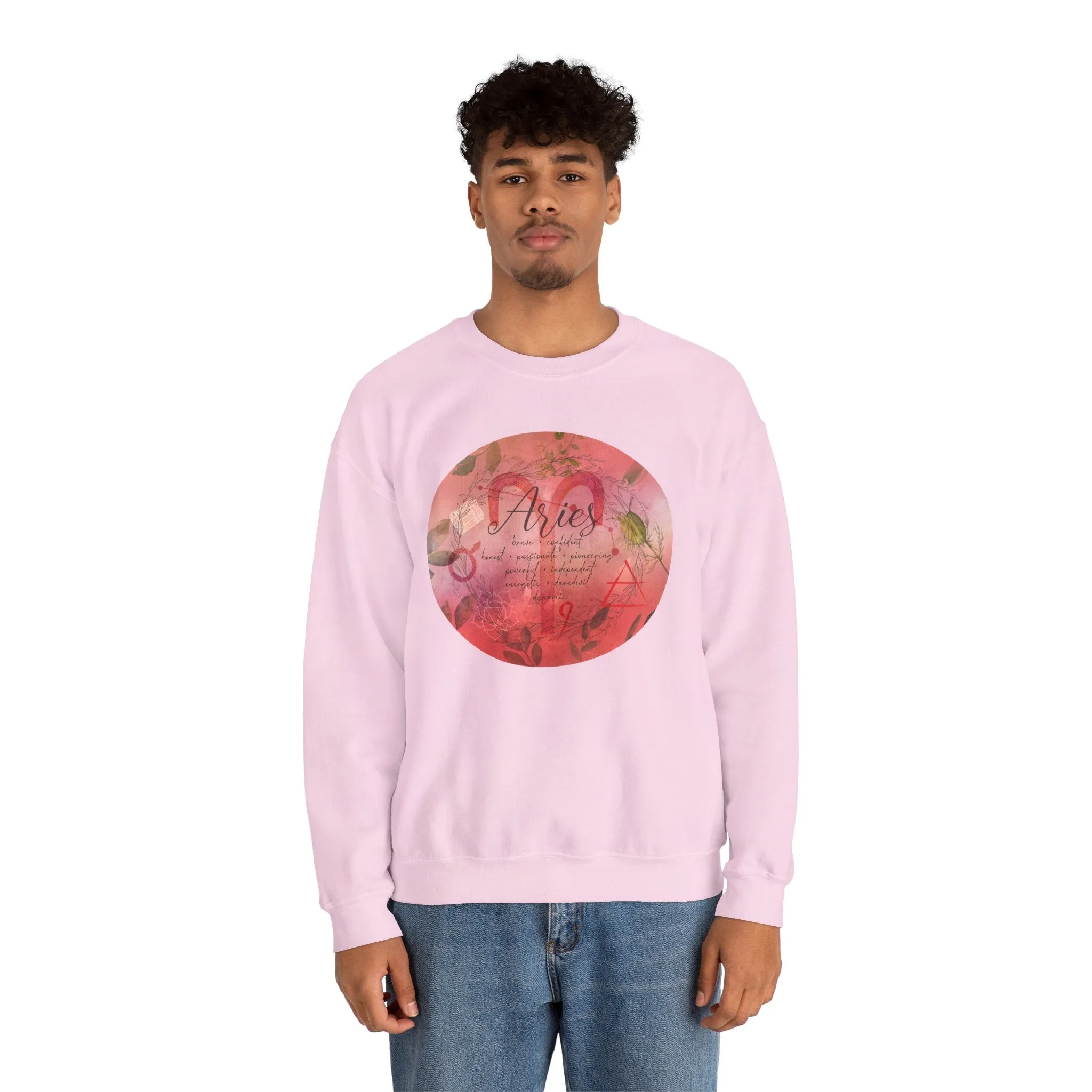 Aries Unisex Heavy Blend™ Crewneck Sweatshirt