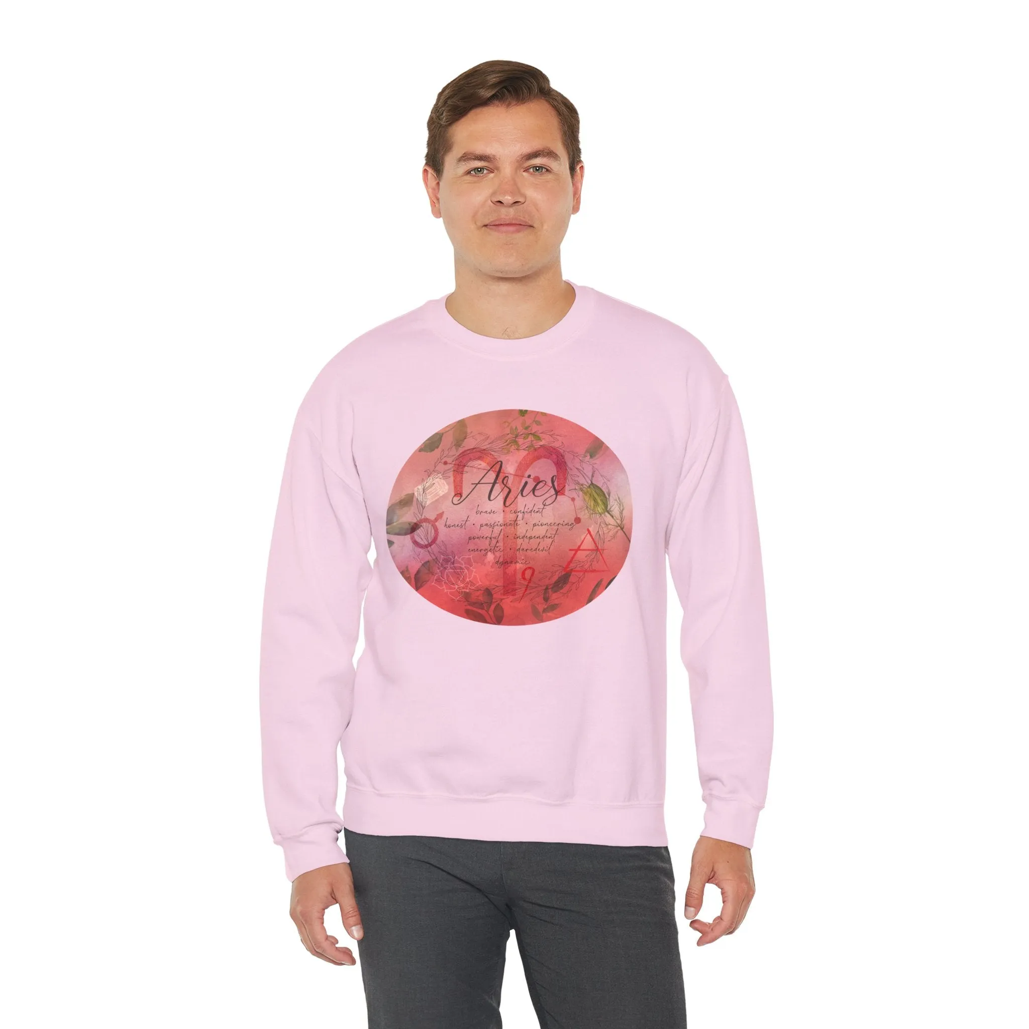 Aries Unisex Heavy Blend™ Crewneck Sweatshirt