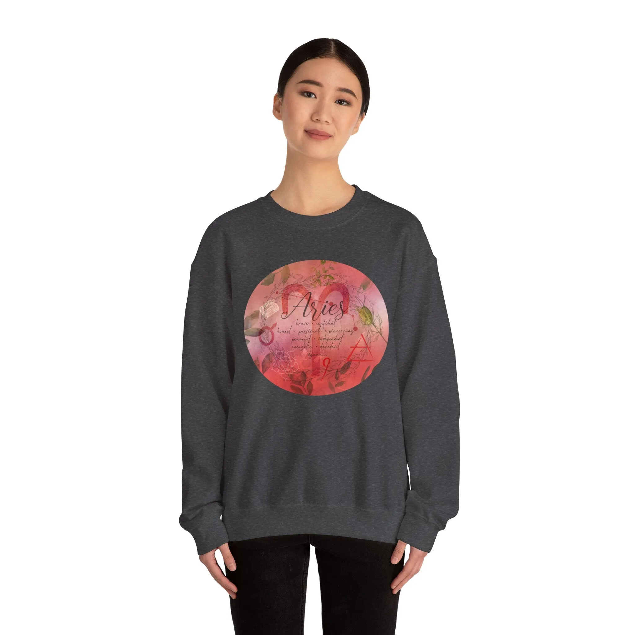Aries Unisex Heavy Blend™ Crewneck Sweatshirt