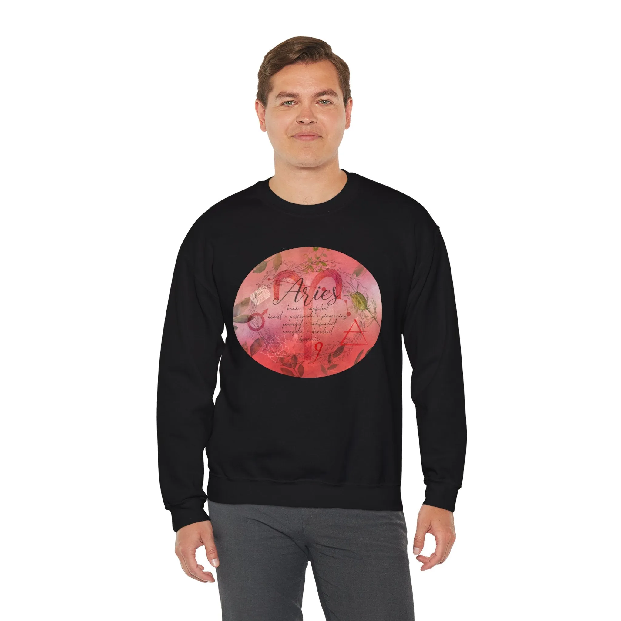 Aries Unisex Heavy Blend™ Crewneck Sweatshirt