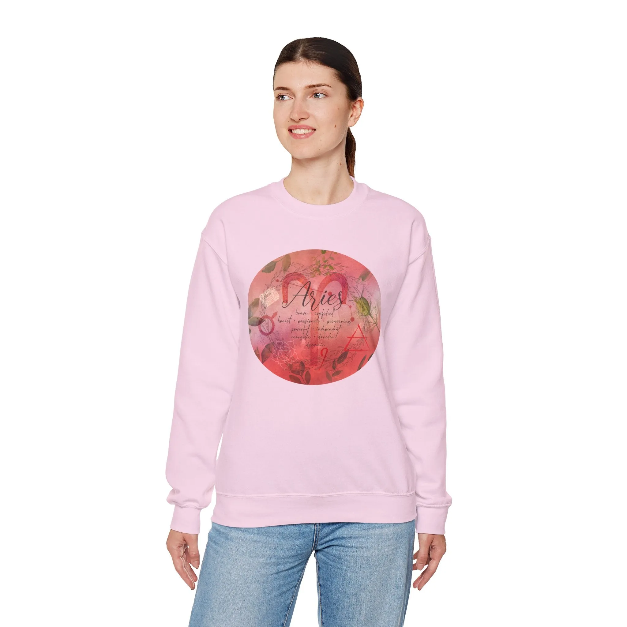 Aries Unisex Heavy Blend™ Crewneck Sweatshirt