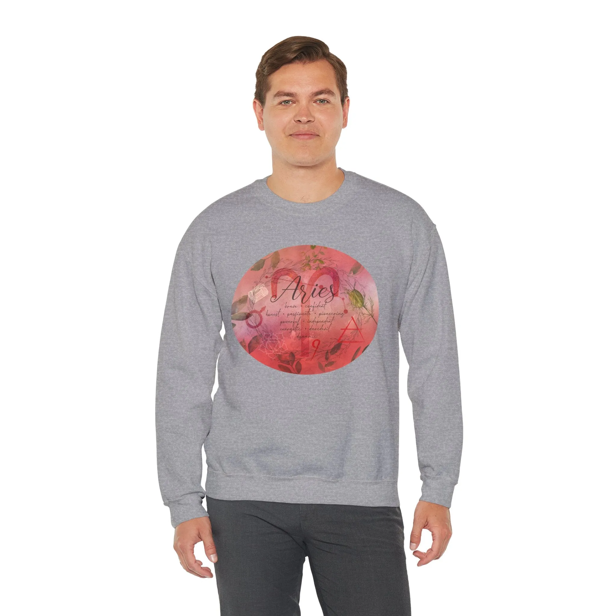 Aries Unisex Heavy Blend™ Crewneck Sweatshirt