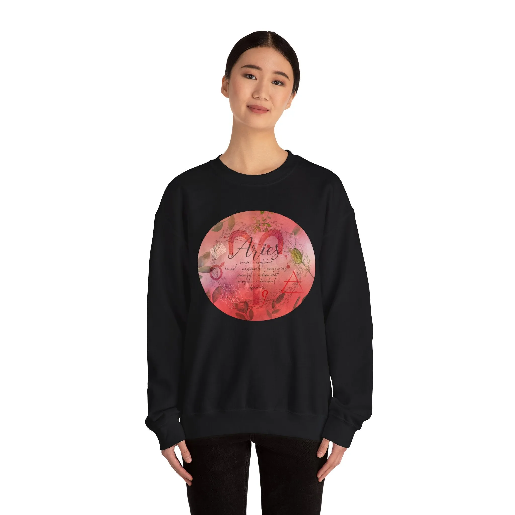 Aries Unisex Heavy Blend™ Crewneck Sweatshirt