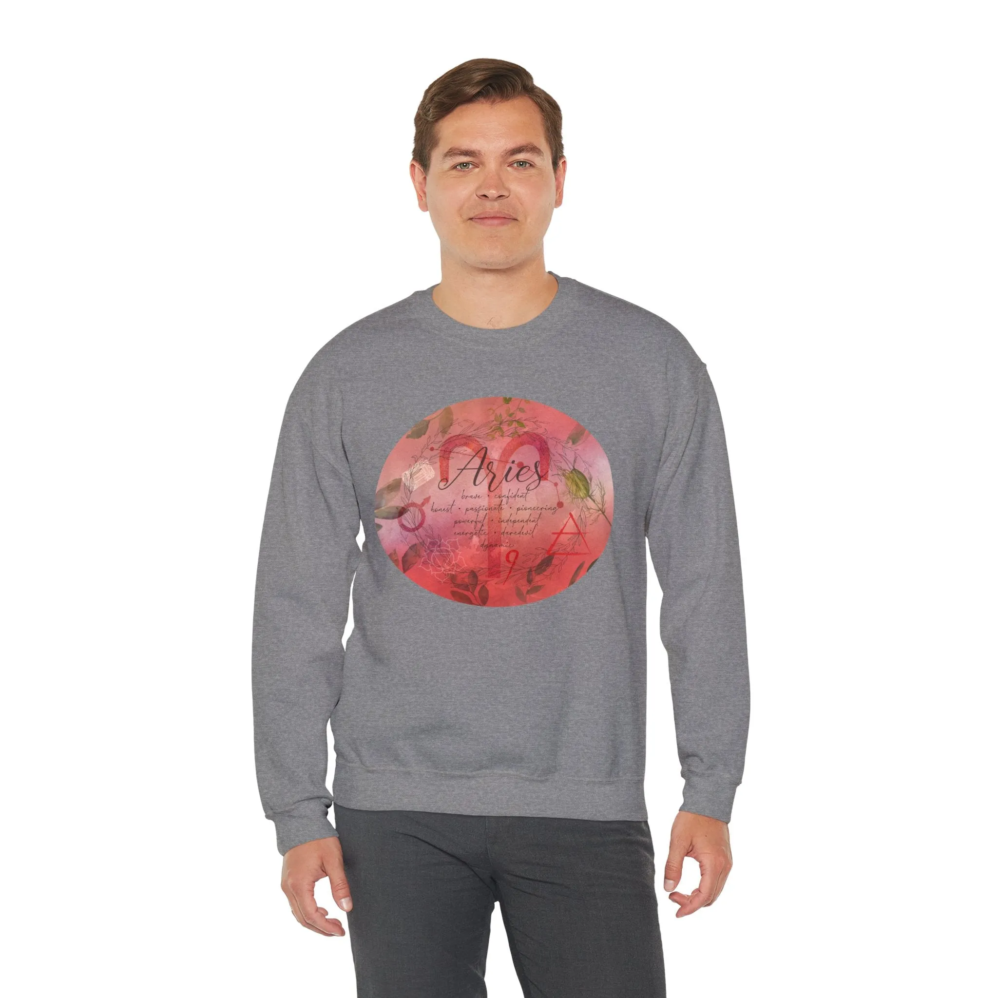Aries Unisex Heavy Blend™ Crewneck Sweatshirt