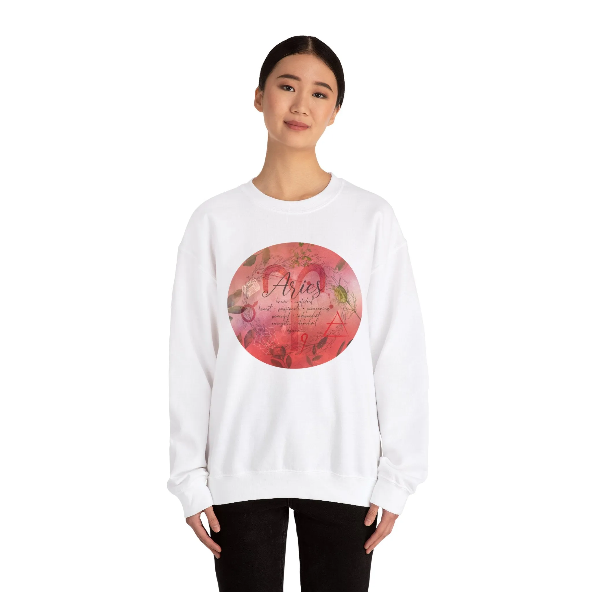 Aries Unisex Heavy Blend™ Crewneck Sweatshirt