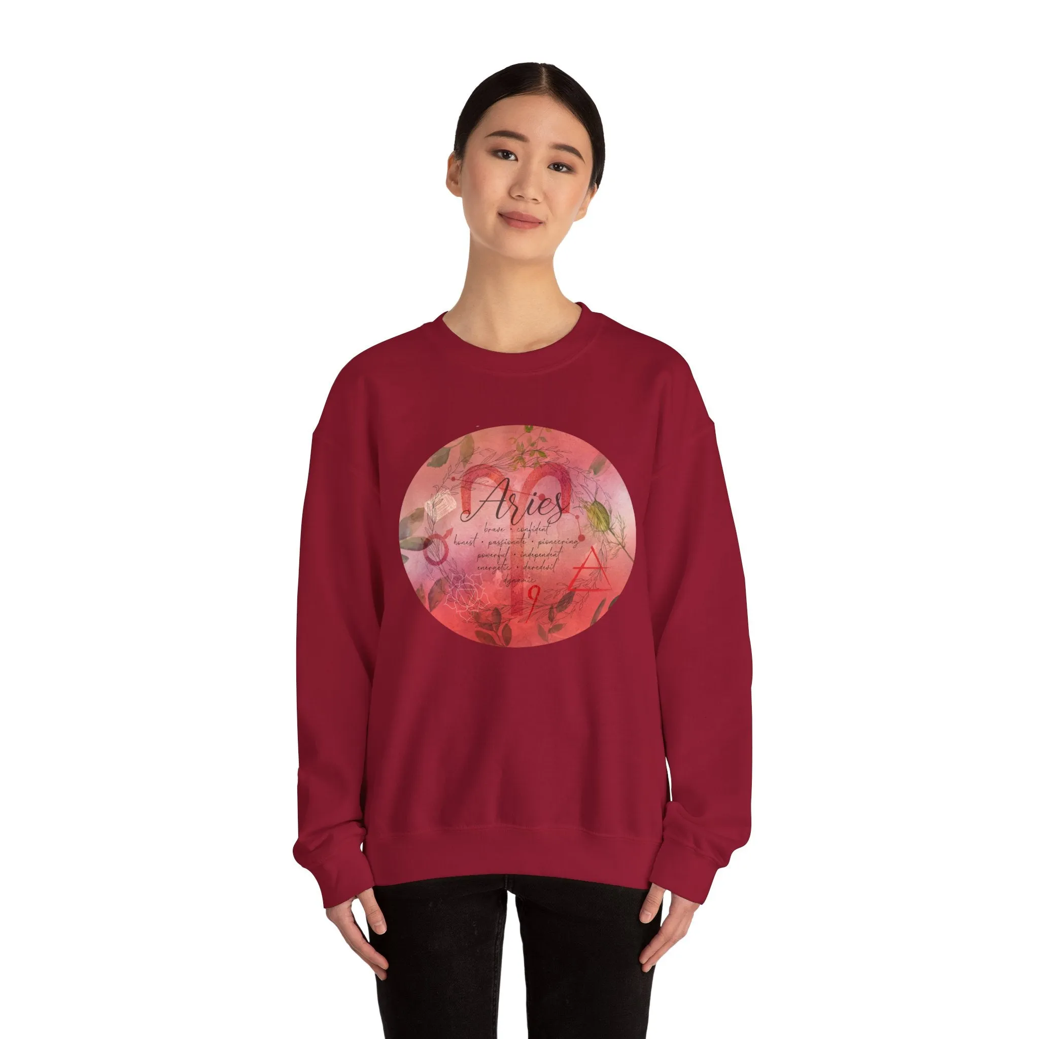 Aries Unisex Heavy Blend™ Crewneck Sweatshirt