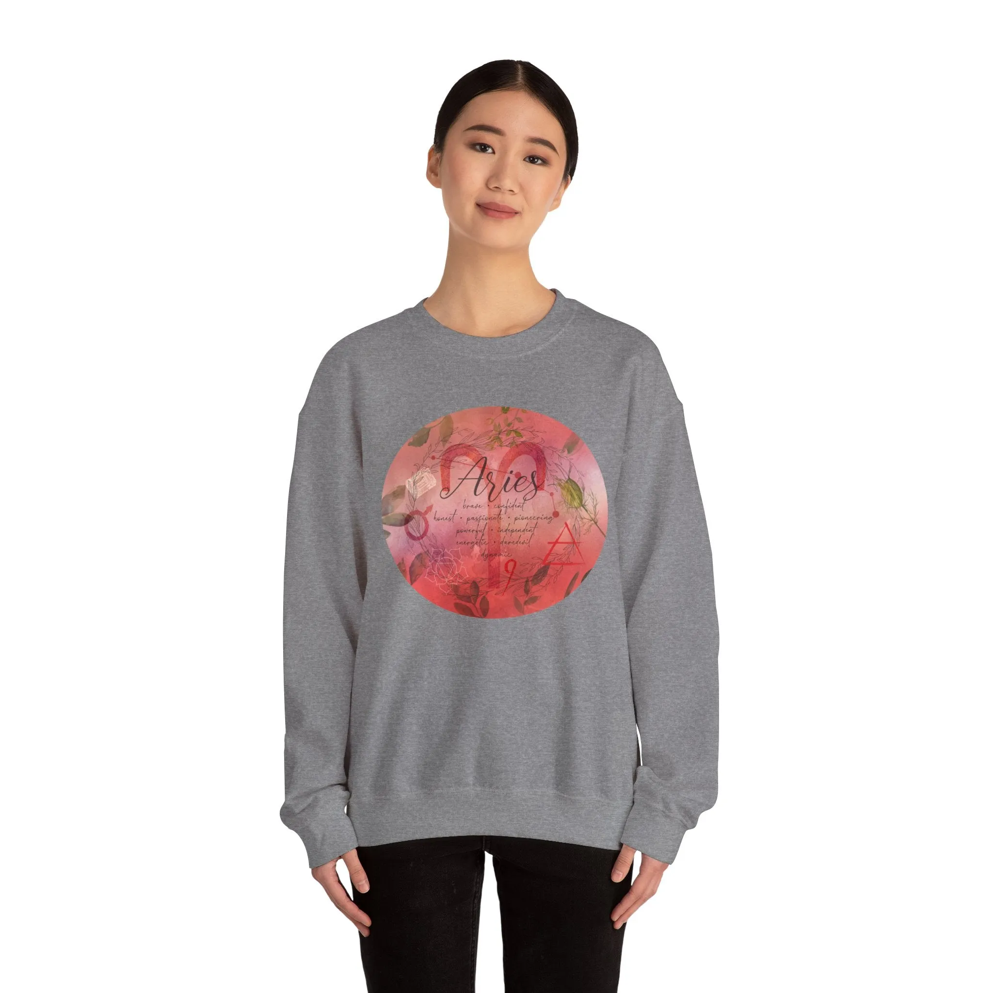 Aries Unisex Heavy Blend™ Crewneck Sweatshirt