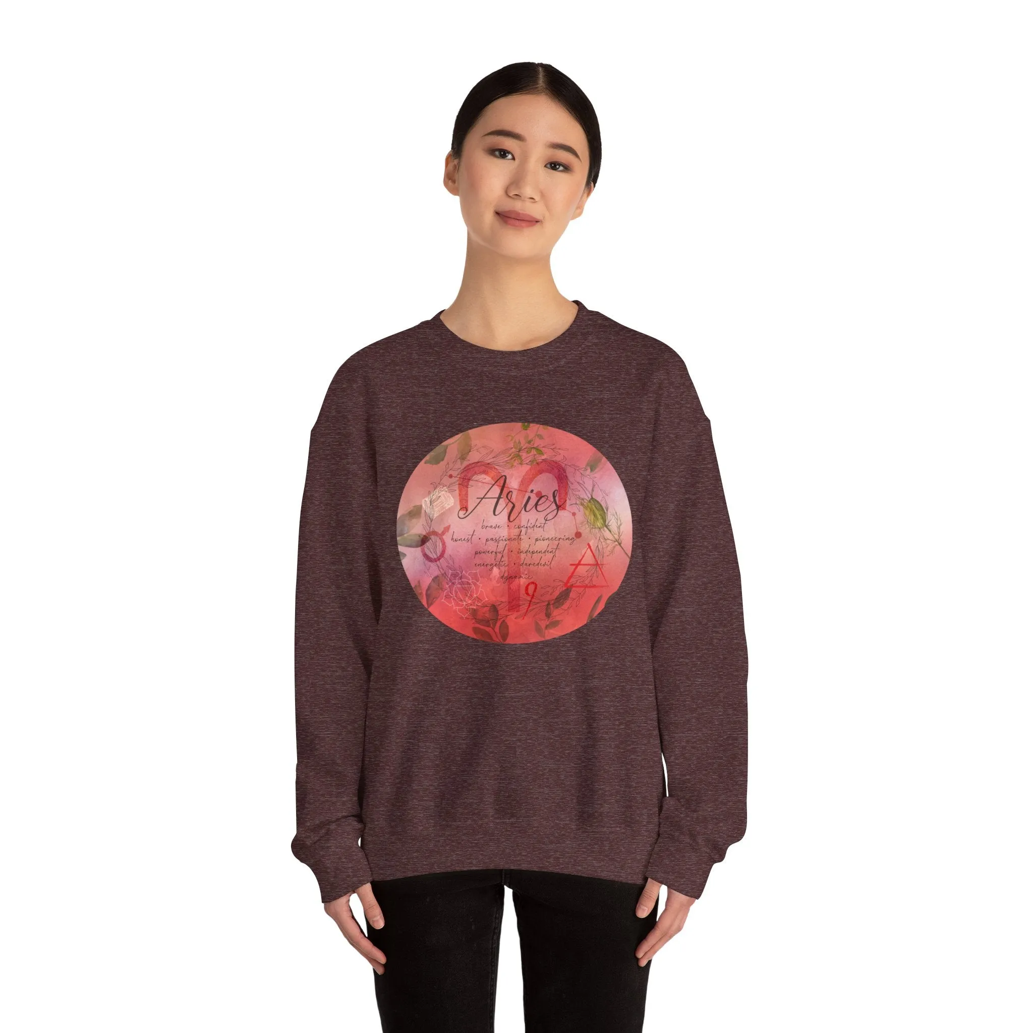 Aries Unisex Heavy Blend™ Crewneck Sweatshirt