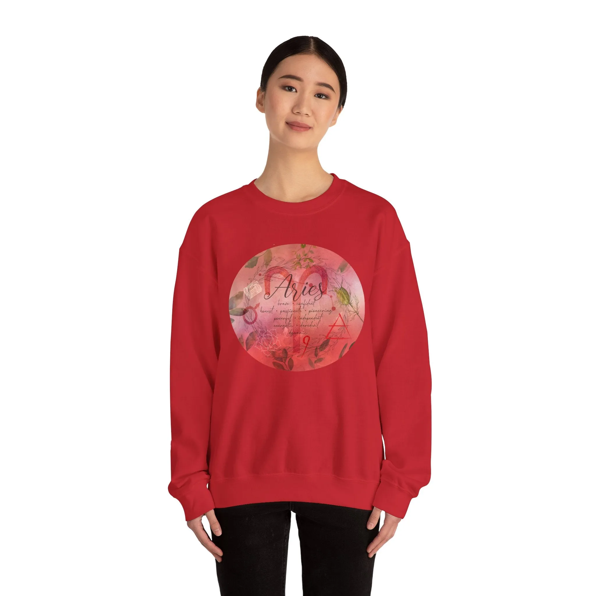 Aries Unisex Heavy Blend™ Crewneck Sweatshirt