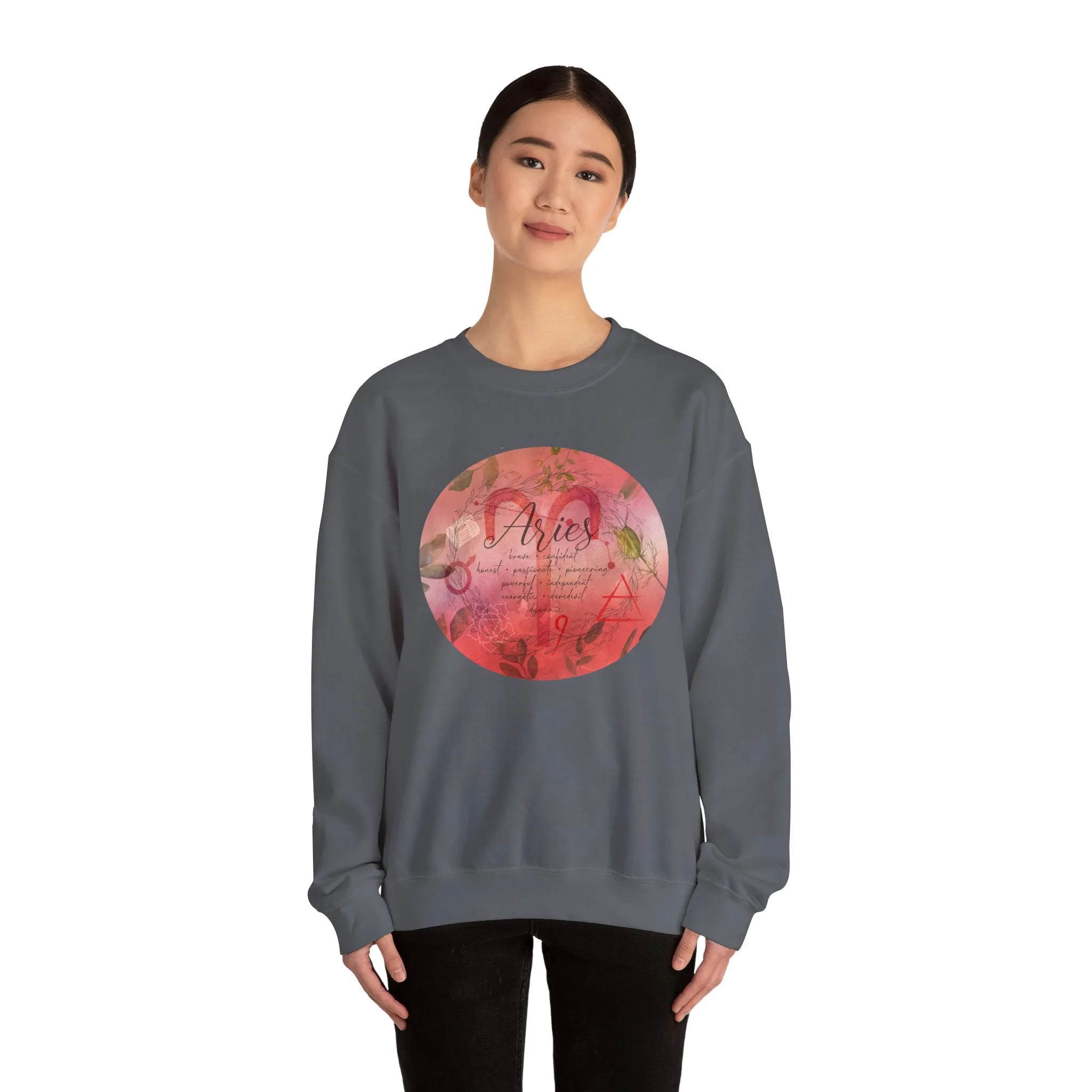 Aries Unisex Heavy Blend™ Crewneck Sweatshirt