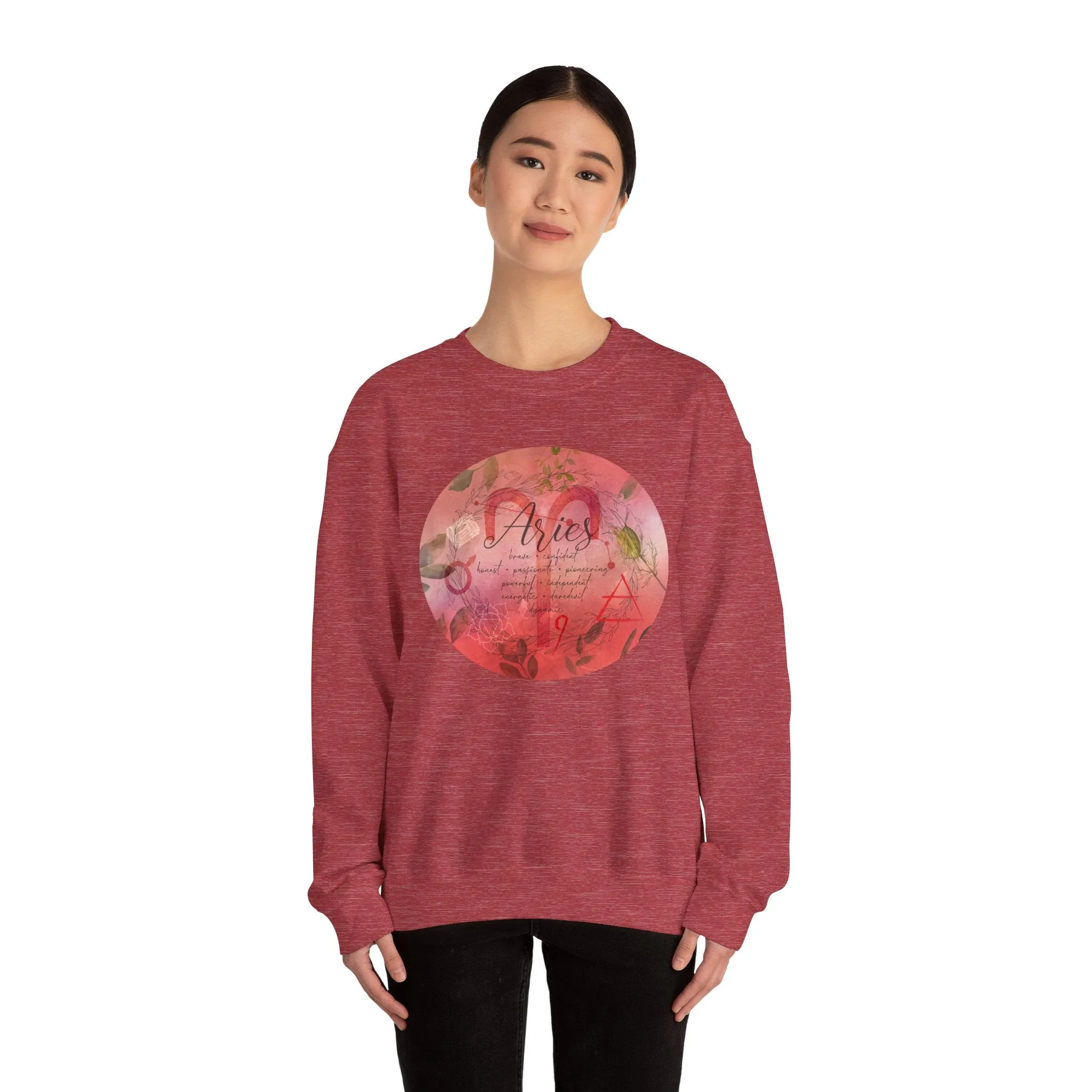 Aries Unisex Heavy Blend™ Crewneck Sweatshirt