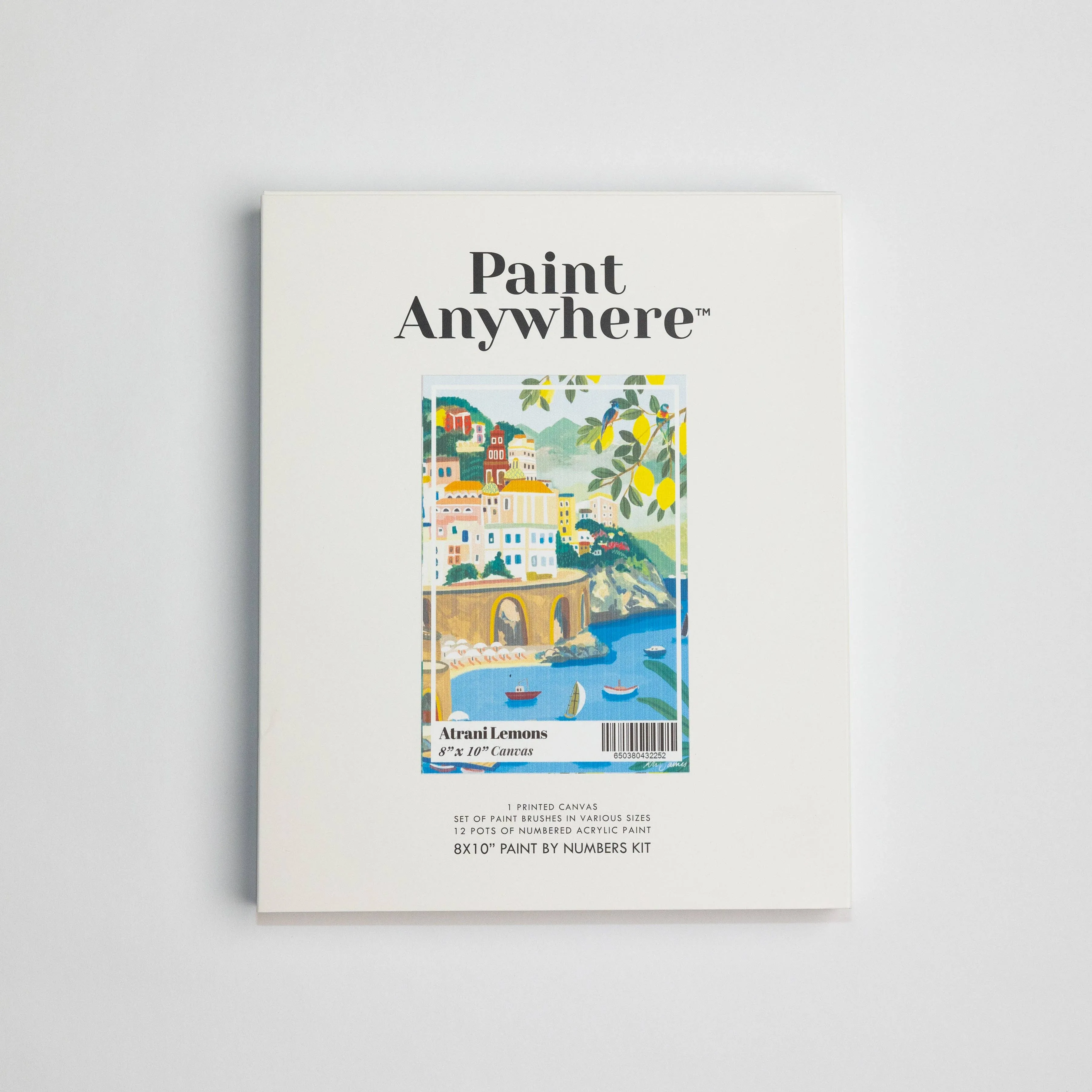 Atrani Lemons Mini Paint by Numbers Kit