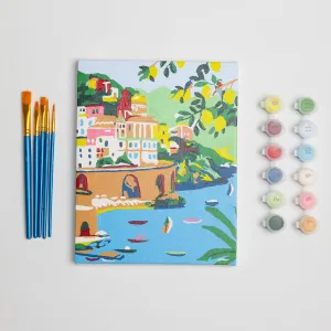 Atrani Lemons Mini Paint by Numbers Kit