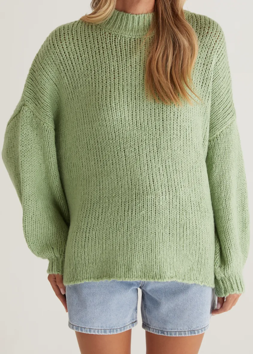 Audrey Sweater - Pistachio