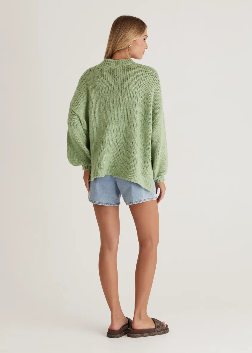 Audrey Sweater - Pistachio
