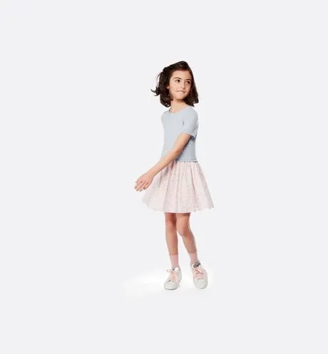Ballerina Flat • Pale Pink Microcannage Lambskin