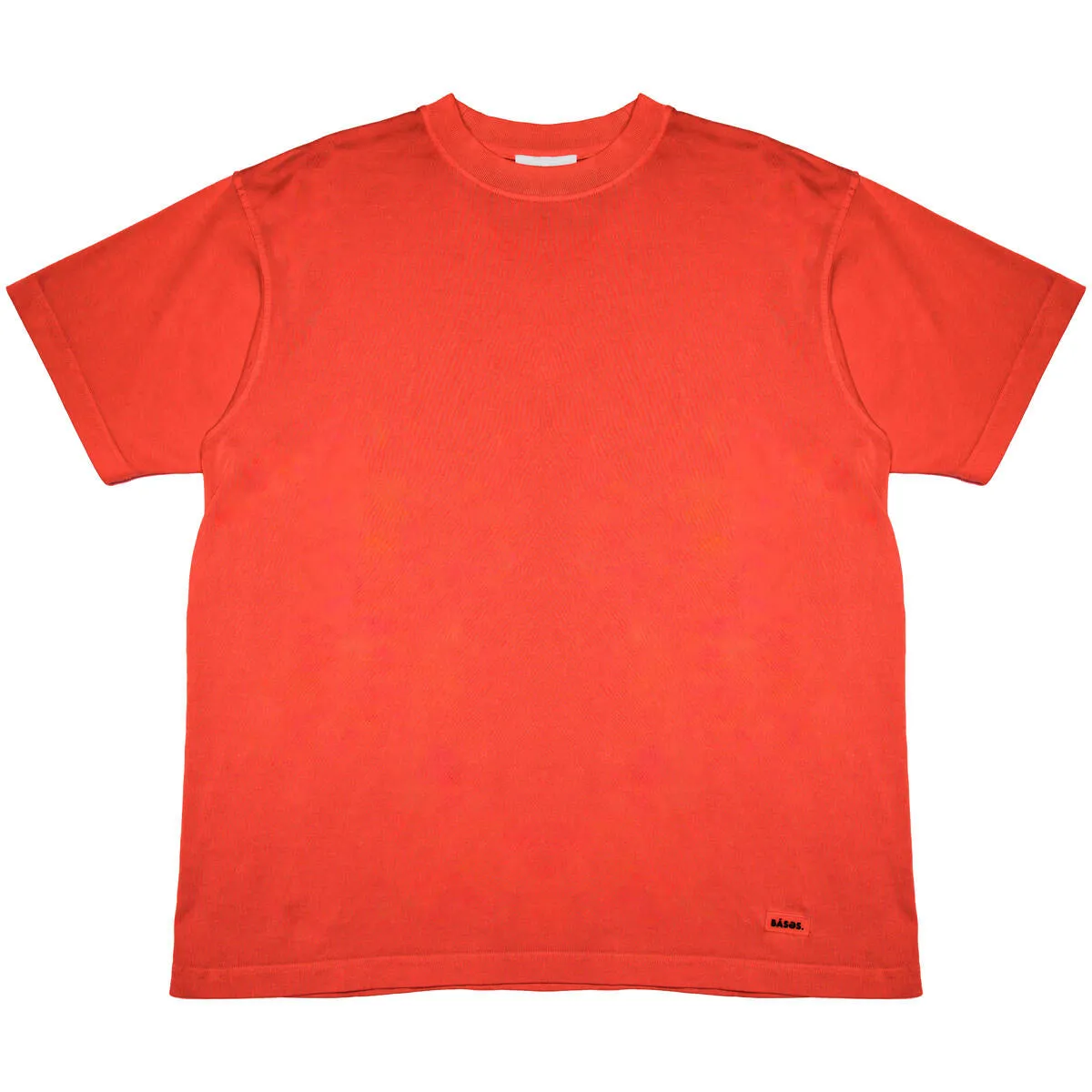 BASES - Vintage Dyed Tee - RED
