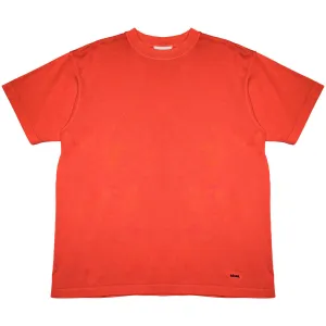 BASES - Vintage Dyed Tee - RED