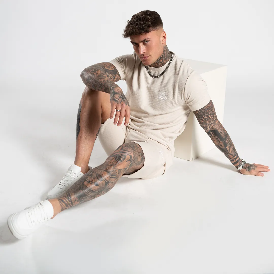 Bee Inspired Signature Shorts Oatmeal