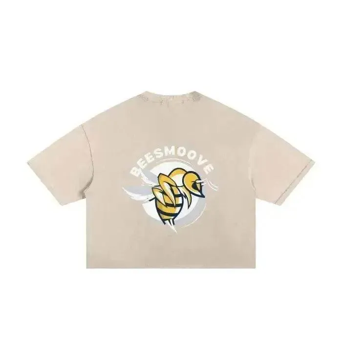 Beesmoove Hivebreaker Classic Edition Frayed Boxy Tee