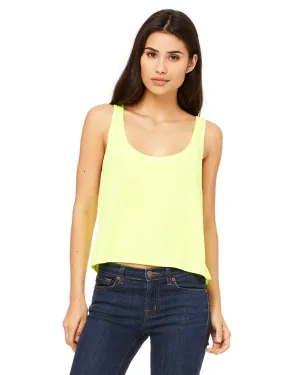 Bella Canvas Ladies Boxy Tank | Neon Yellow