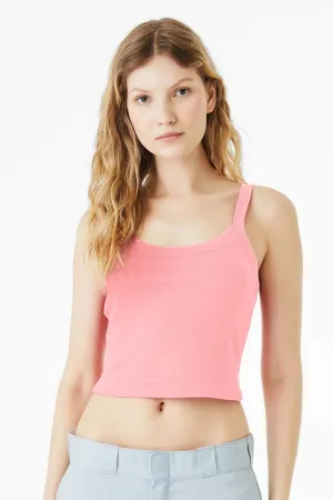 Bella Women's Micro Rib Spaghetti Strap Tank