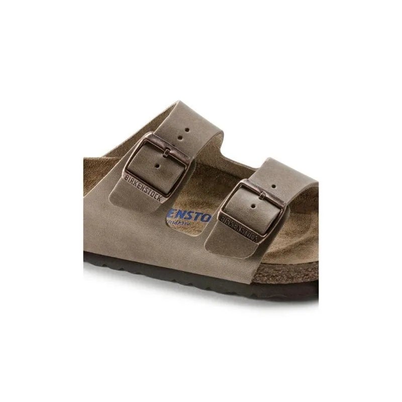 Birkenstock Womens Beige Arizona Soft Footbed Oiled Leather Sandal - 552813