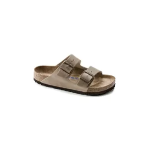 Birkenstock Womens Beige Arizona Soft Footbed Oiled Leather Sandal - 552813