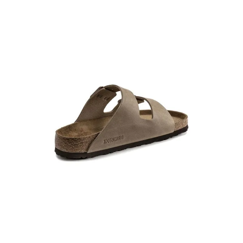 Birkenstock Womens Beige Arizona Soft Footbed Oiled Leather Sandal - 552813