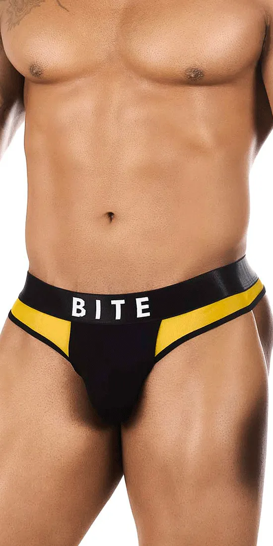 Bitewear Bw2023102 Squeeze Papaya Thongs Yellow